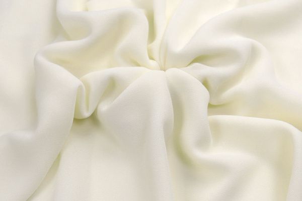 Шифон "Сахар" креп/молочный 570A-PG/C#3