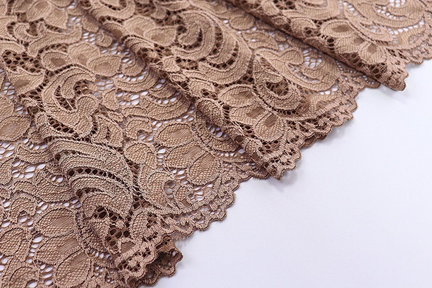 Гипюр "Фестон"/светло-коричневый 1312-PY/C#7