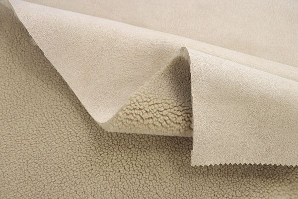 Дубляж мех "Кёрли"/бежевый AP230331053Z/D#1003-2302-40L/C#3