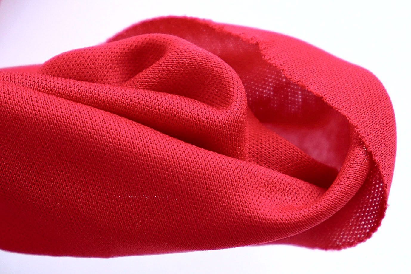 Подкладочная ткань Интерлок/красный SSR-862/C#4 (DT17496)