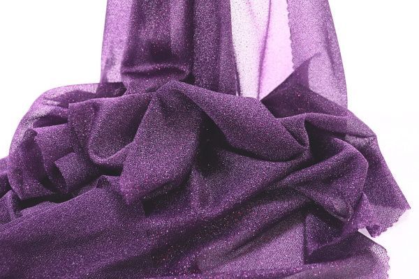 Сетка с люрексом/фиолетовый 2368-PY/C#8