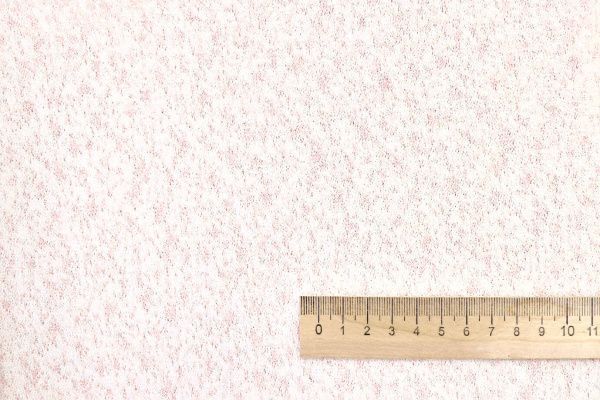 Трикотаж "Травка" принт/розовый на белом 3977-PY/D#2/C#2