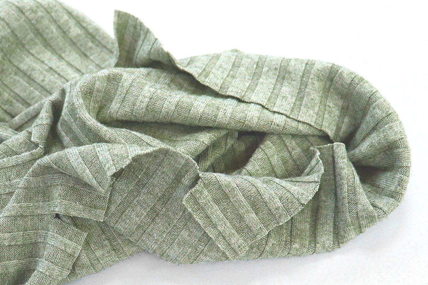 Трикотаж "Лапша"/светло-зеленый 3237-PY/C#12 (EU4302)