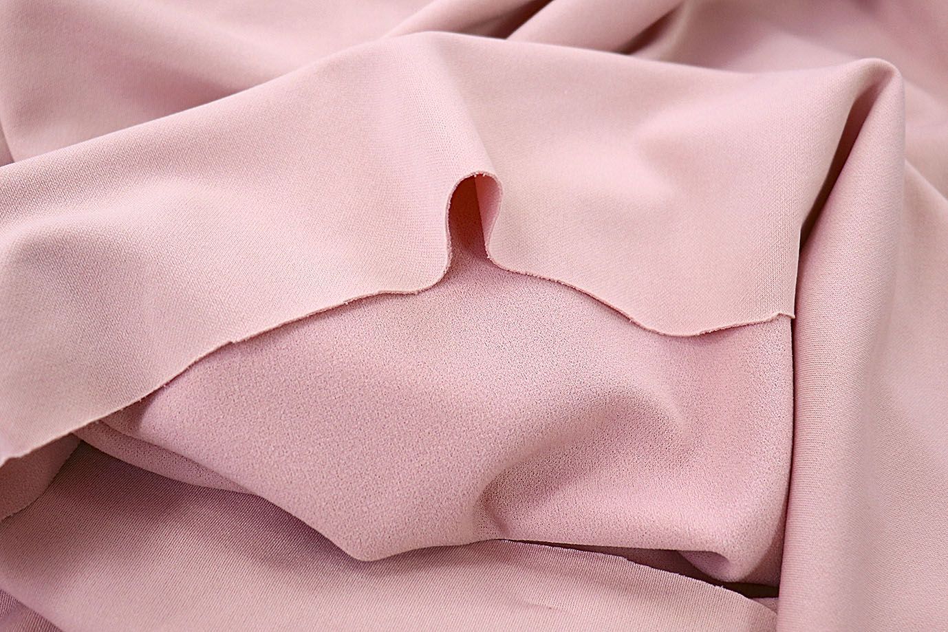 Трикотаж "Скуба" креп/персиковый 2390-PY/C#2 (3490)