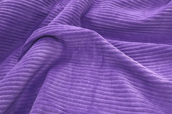 Трикотаж вельвет/фиолетовый 3345-PY/C#7