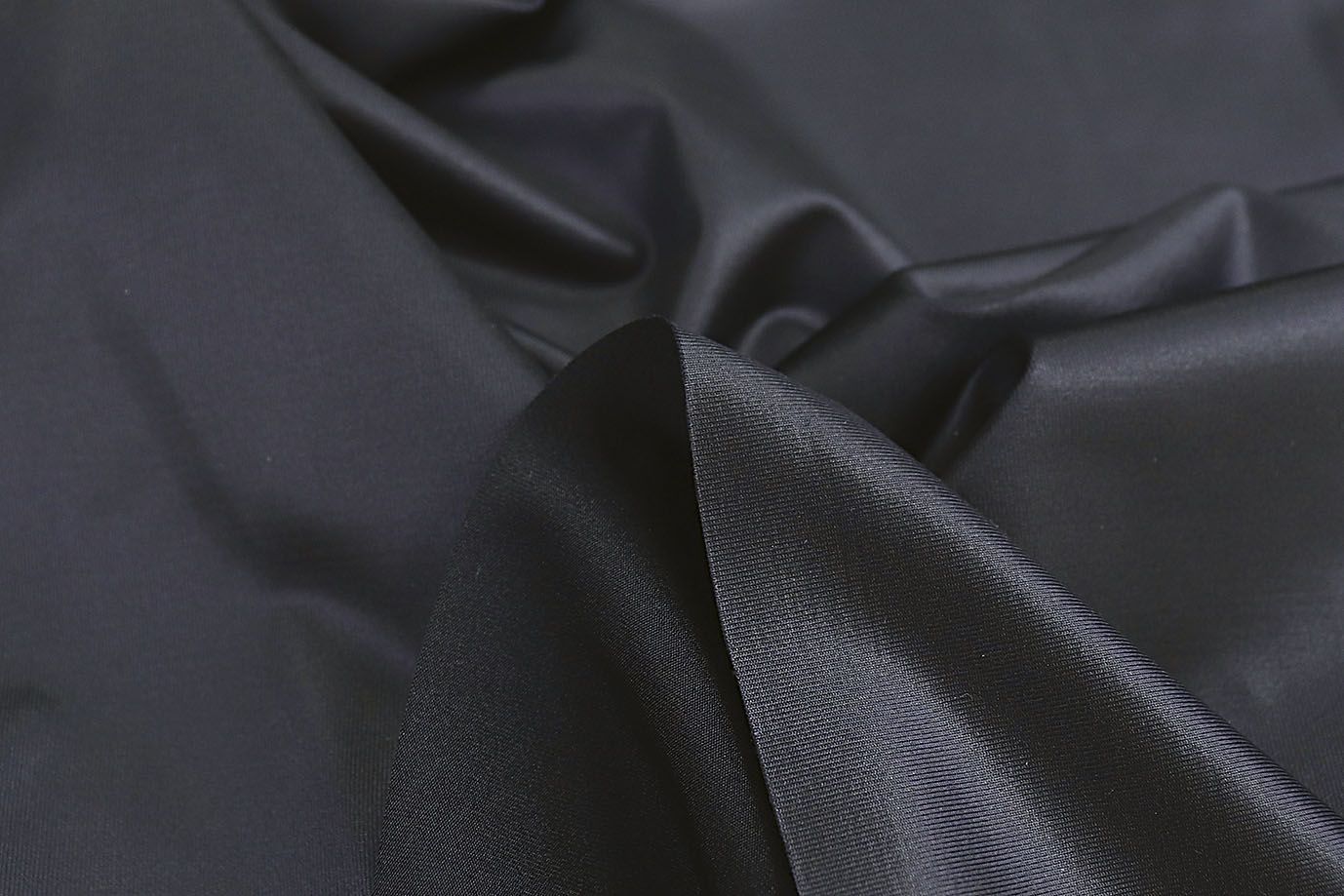 Трикотаж масло "Кристалл"/черный SS-27906/C#Jet Black