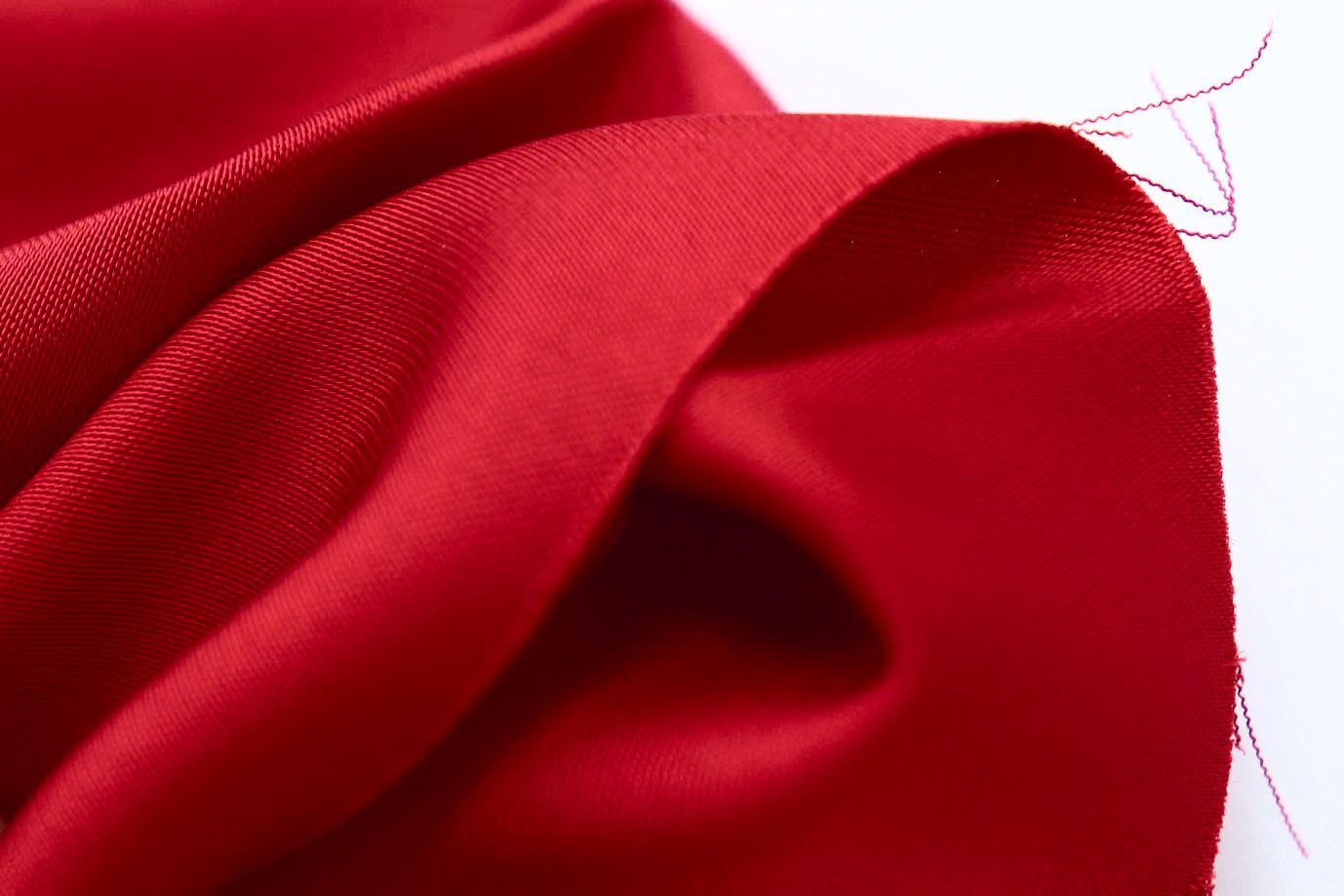 Сатин "Шакира" стрейч/красный 3883-PY/C#3