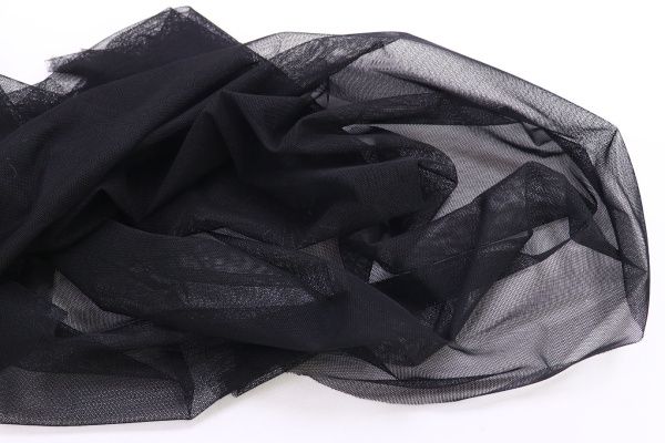 Сетка стрейч/черный SS-28937/C#3 (ярд)