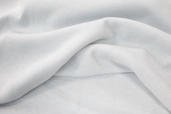 Трикотаж "Рибана"/белый 4119/C#1