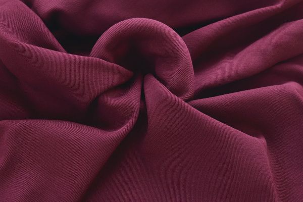 Трикотаж "Рибана"/бордовый 0250/C#бордовый 15-1528TPX