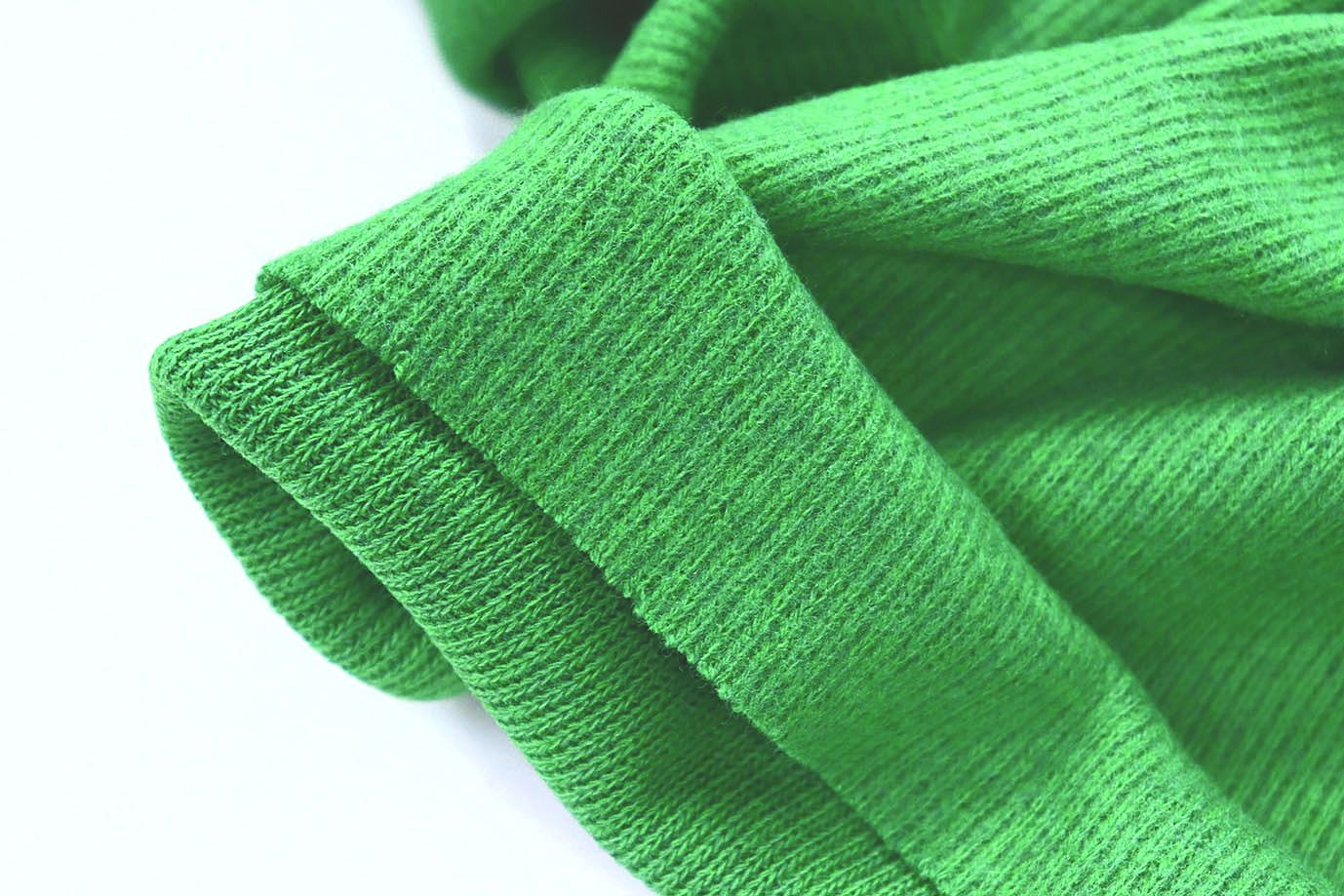 Трикотаж "Рибана"/ярко-зеленый 3506-PY/C#23