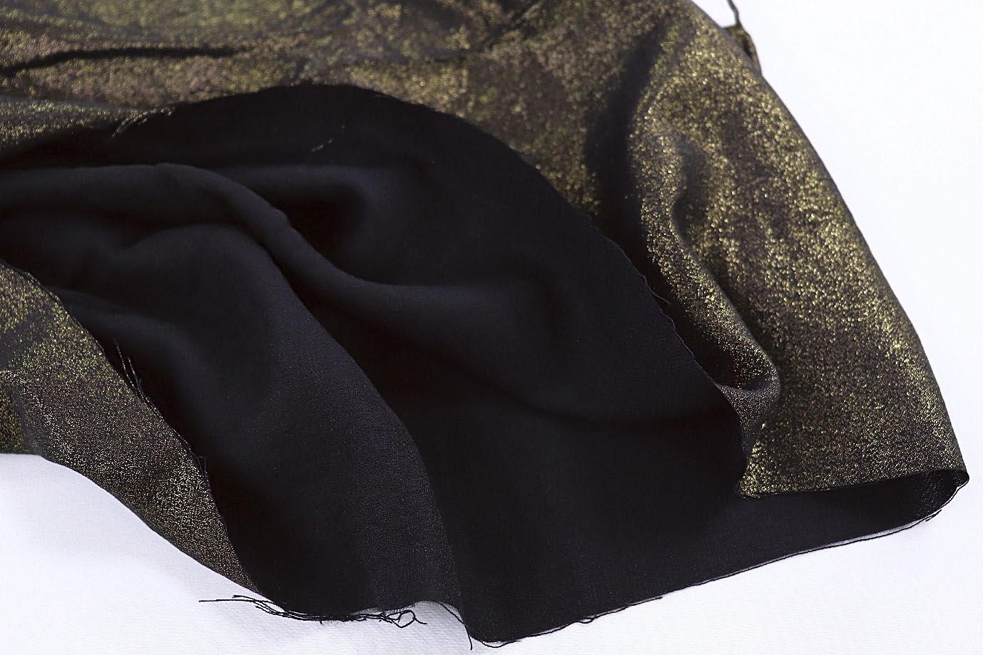 Лен БОХО металлик/коричневый 3792-PY/C#10