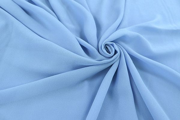 Шифон креп/светло-синий 747A-PG/C#10