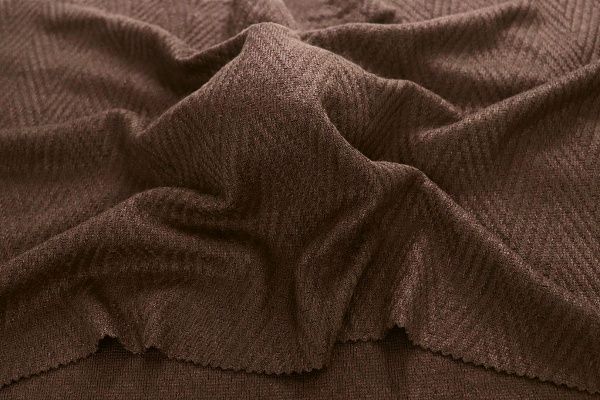 Трикотаж жаккард/коричневый 3992-PY/C#5