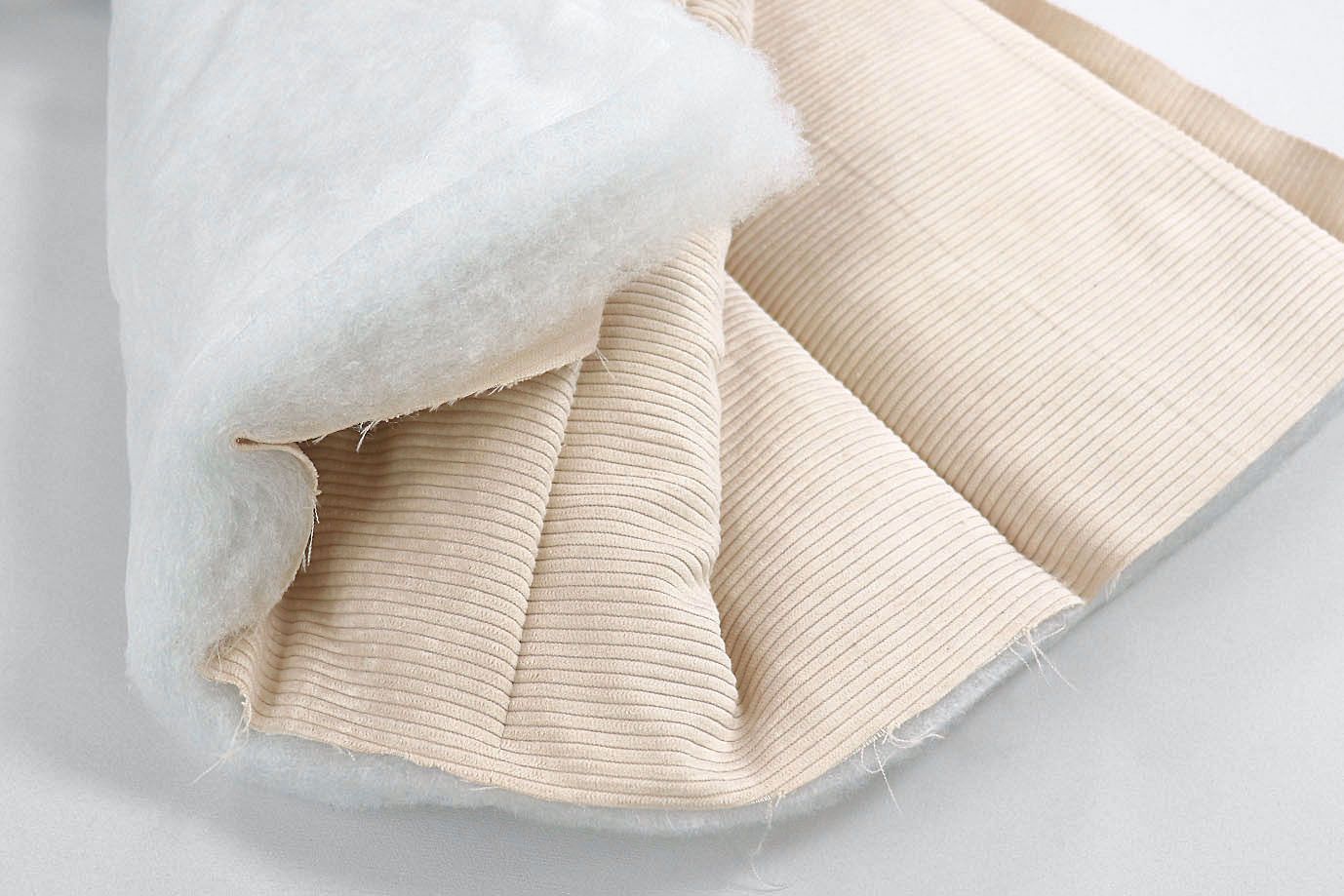 Ткань простеганная "Полоска" P51/бежевый 3734/1+CC300