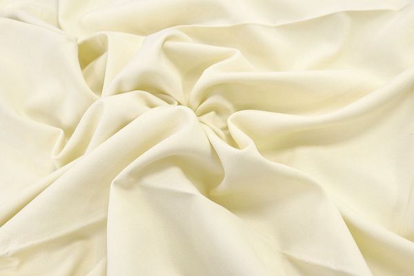 Костюмная ткань "Барби" стрейч/сливочный 4016-PY/C#3