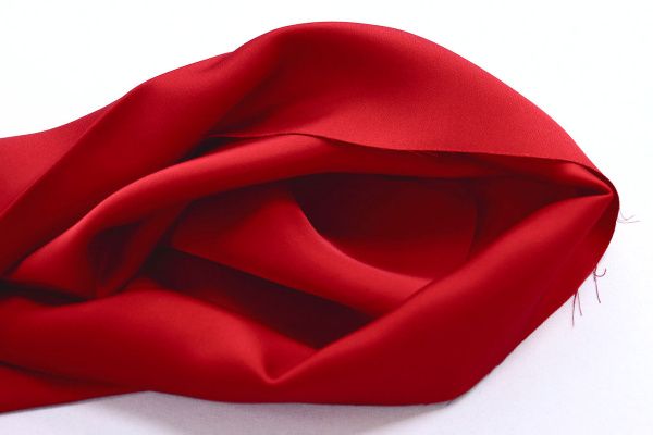 Сатин "Шакира" стрейч/красный 3883-PY/C#3