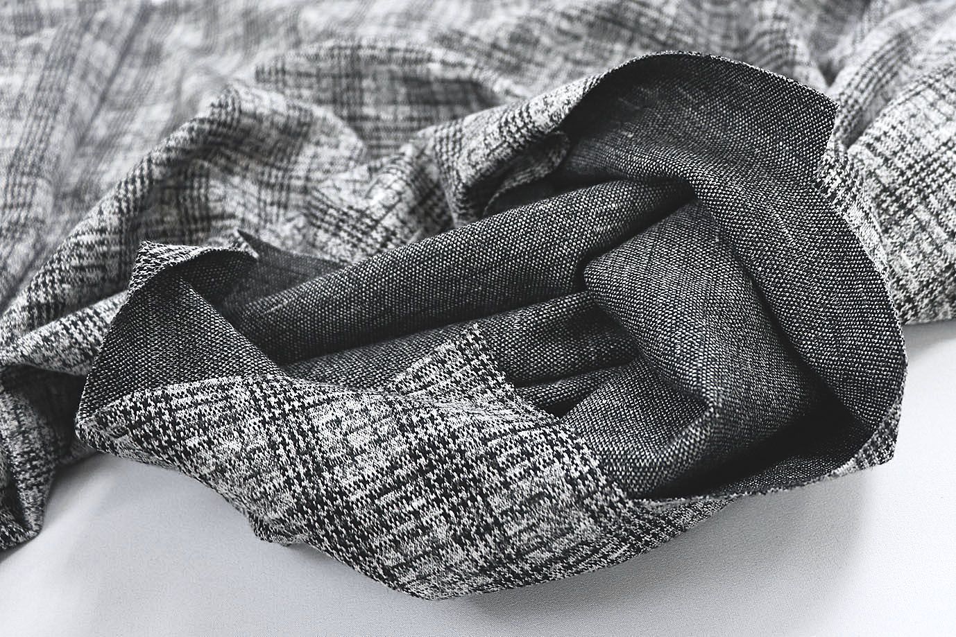 Трикотаж жаккард принт/темно-серый 3101/D#5/C#2