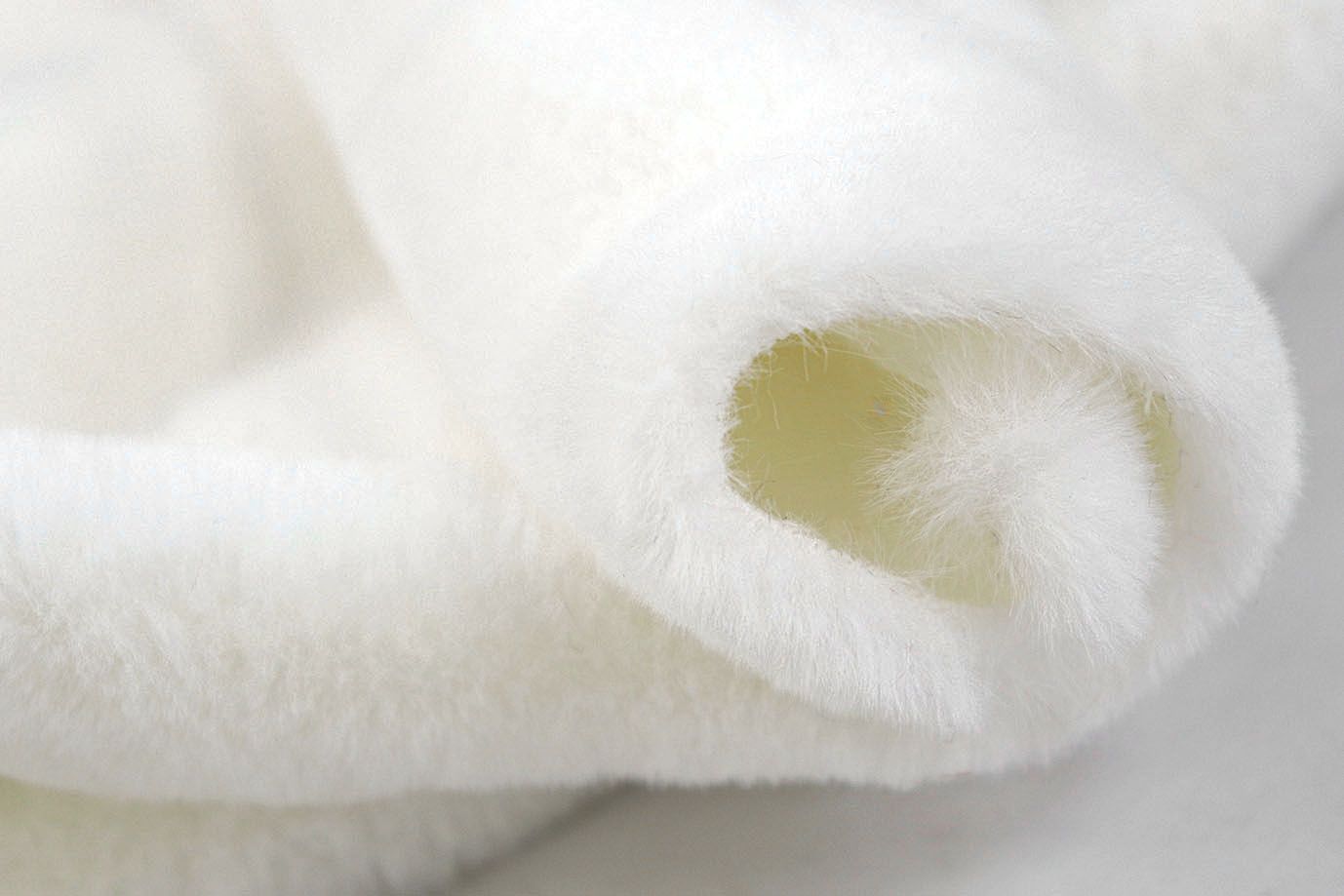 Искусственный мех "Кролик"/белый AP231206140+EL/D#3062207/C#2305