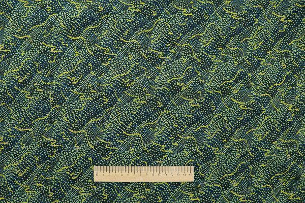 Шифон принт/зелено-желтый 3391-PY/D#9769-35/C#2