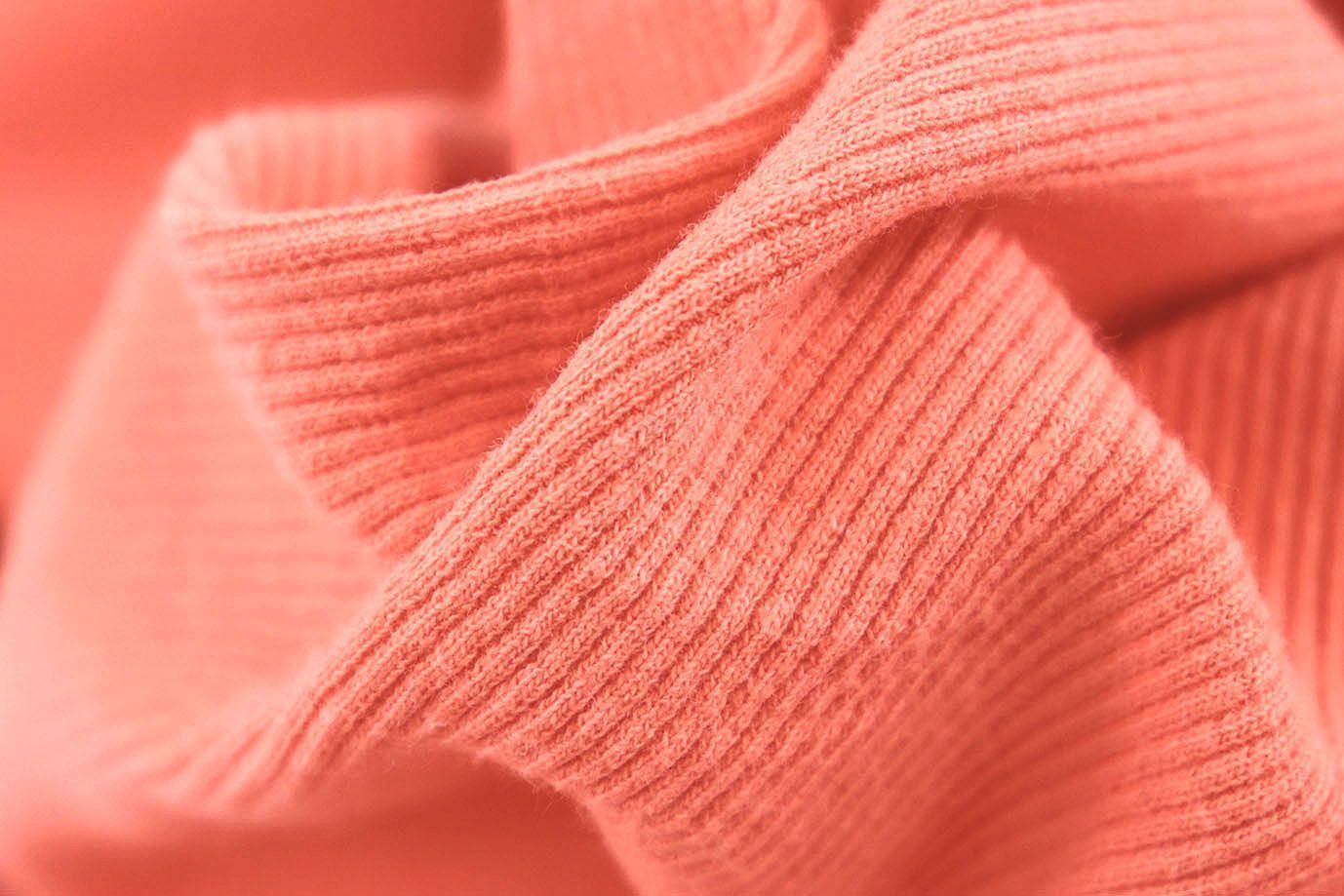 Трикотаж "Рибана"/мандариновый AMA-P-22/C#14