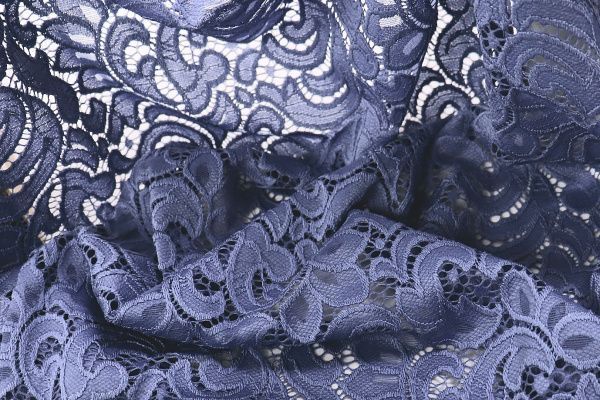 Гипюр "Фестон"/синий 1028/C#10