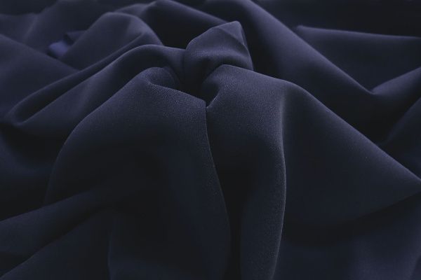 Костюмная ткань "Оскар" стрейч/синий 3952-PY/C#4