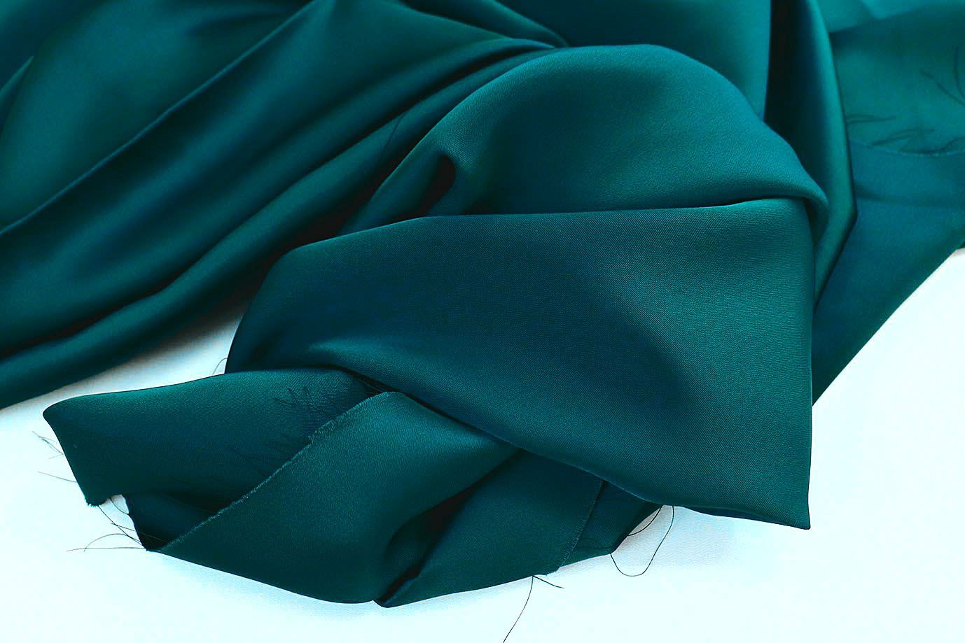 Сатин "Армани" Париж/темно-бирюзовый 3535-PY/C#4