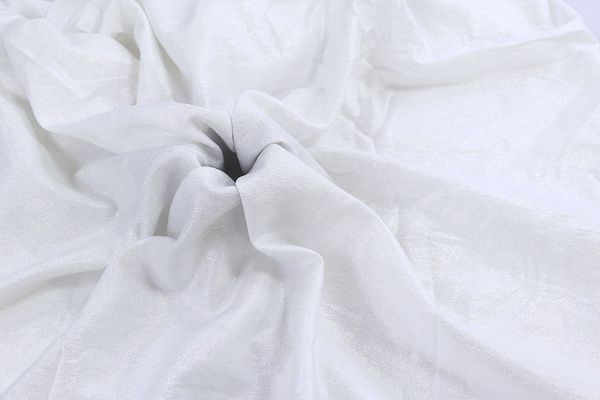 Лен БОХО металлик/белый 3792-PY/C#White