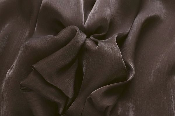 Органза с люрексом/шоколадный 4188-PY/C#18