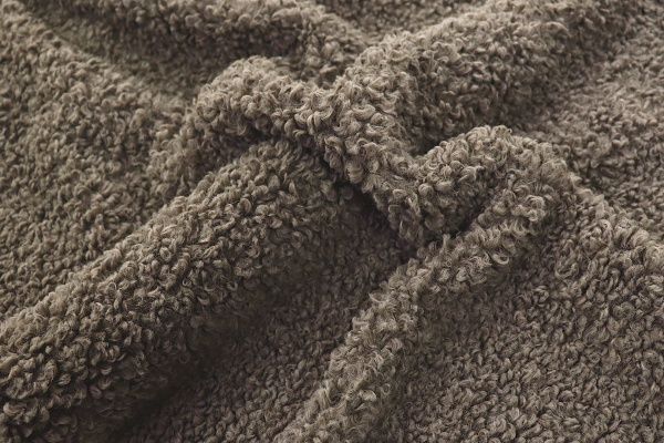 Искусственный мех "Барашек"/темно-коричневый 488-0820/C#2