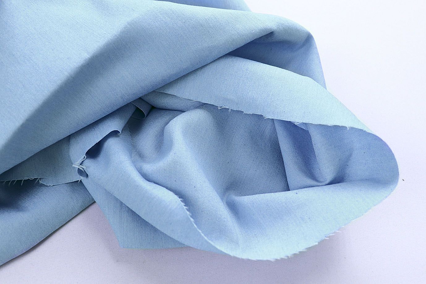 Джинс рубашечный стрейч/голубой 12115/C#1