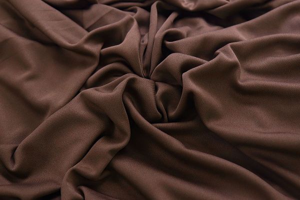 Подкладочная ткань Интерлок/коричневый SSR-862/C#6 (DT17496)