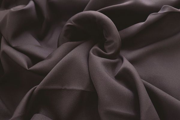 Костюмная ткань "Барби" стрейч/кофейный 4216-PY/C#9