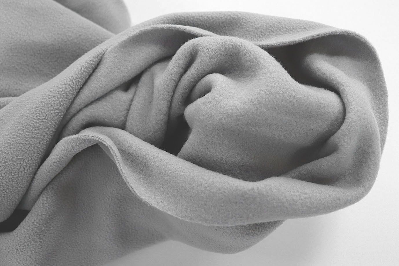 Микрофлис двусторонний/серый AP41115/D#1325-2712/C#34