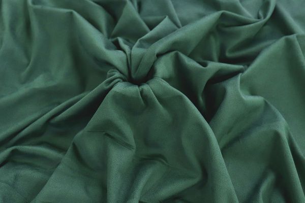 Замша двусторонняя/темно-зеленый 3551-PY/C#11