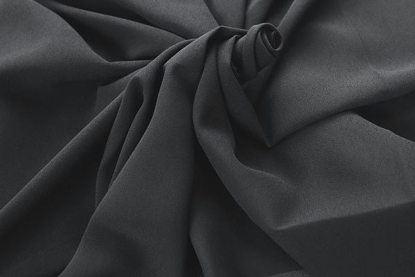 Шифон "Сахар"/черный DT-18007/C#10