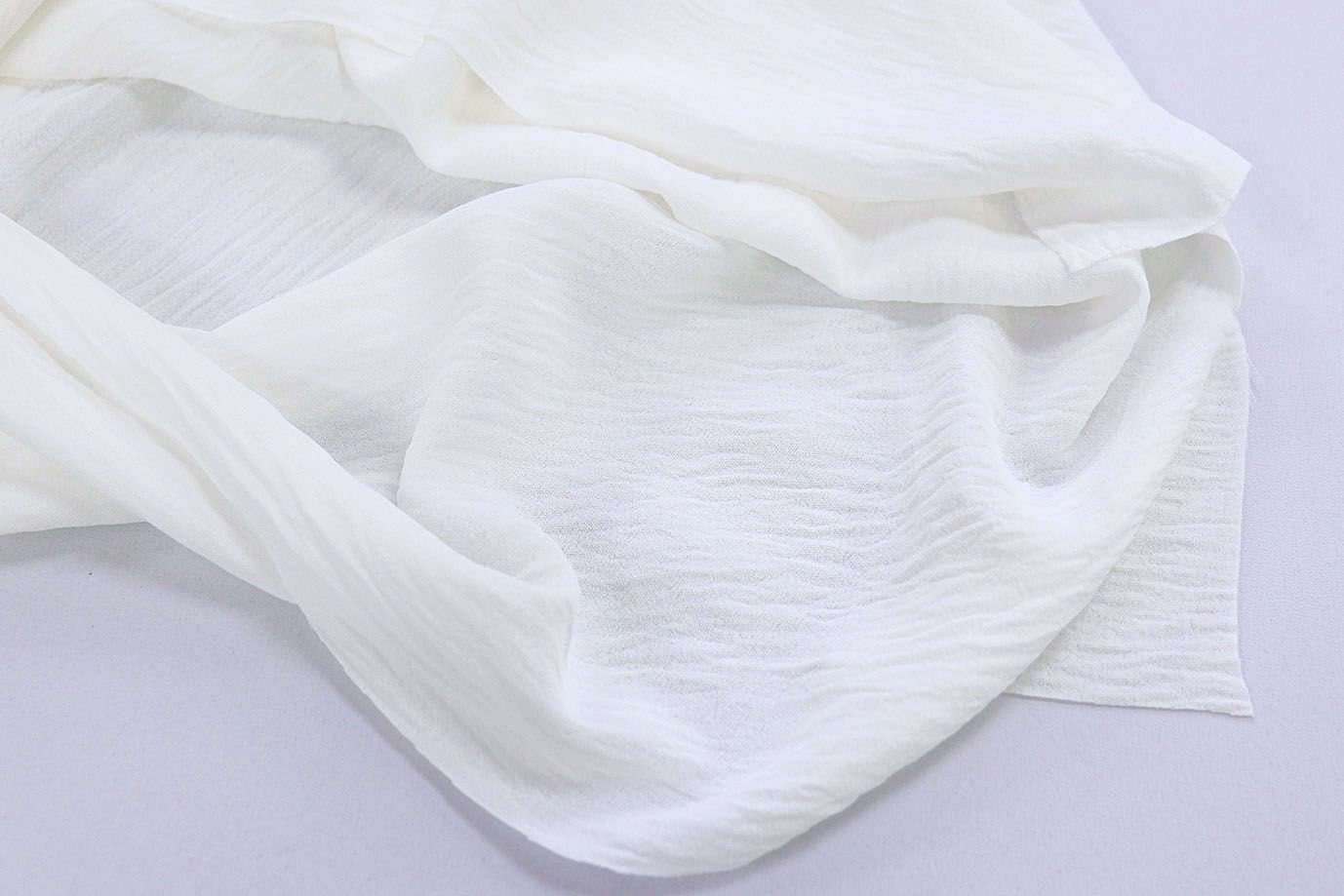 Блузочная ткань "CEY"/молочный 3918-PY/C#2