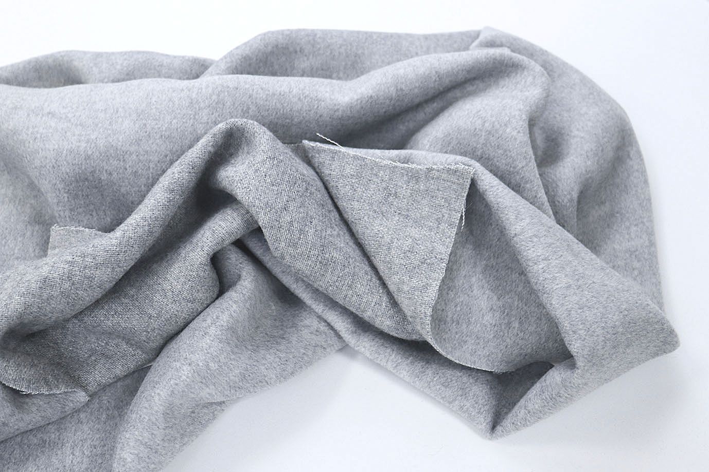 Пальтовая ткань "Микроворса"/светло-серый 16425/C#2