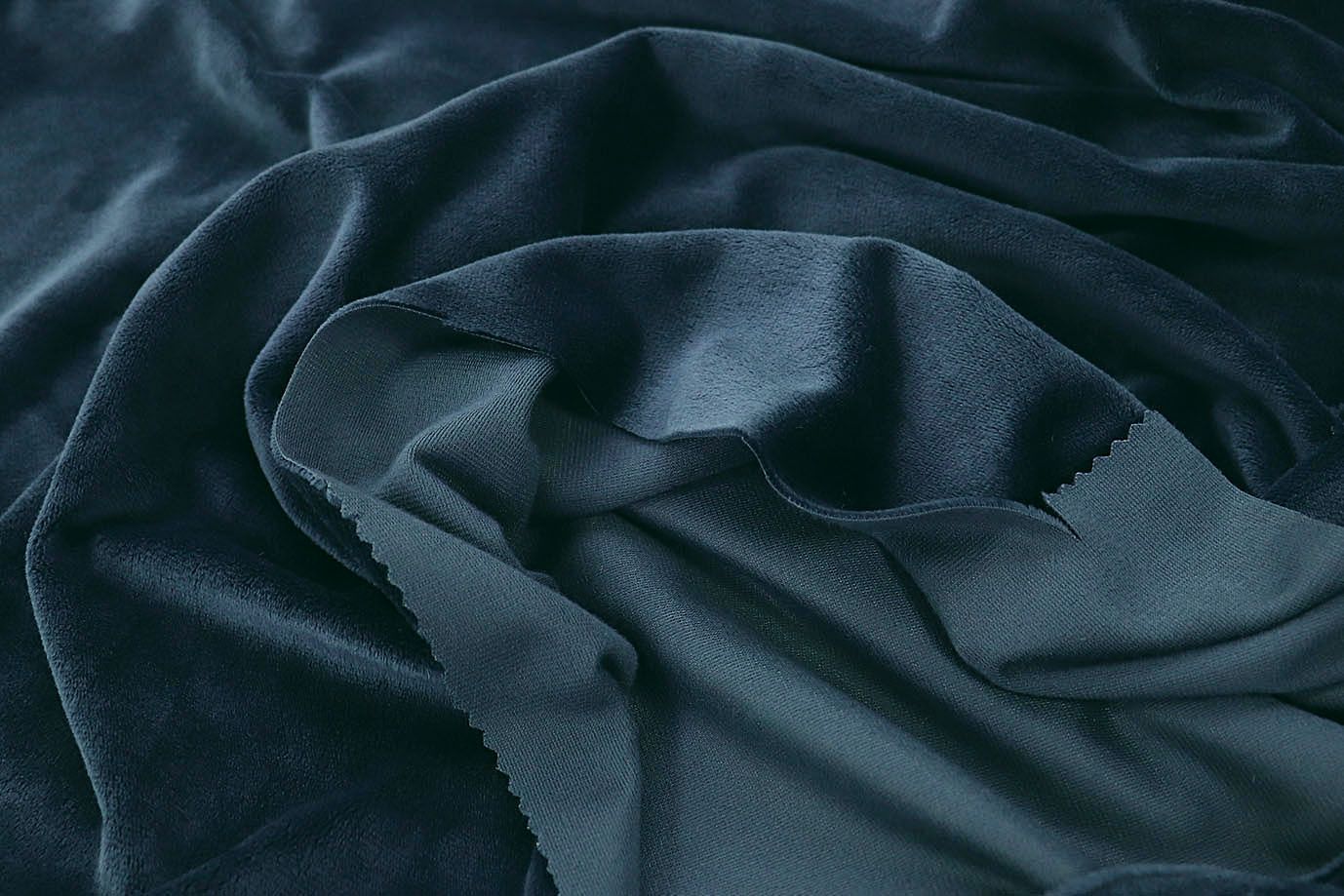 Искусственный мех "Вельбо"/темно-синий AP210306016/D#30600070/C#28