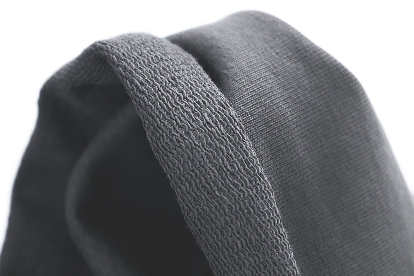 Трикотаж футер 2х нитка/темно-серый 0246/C#т.серый 19-3803TPX