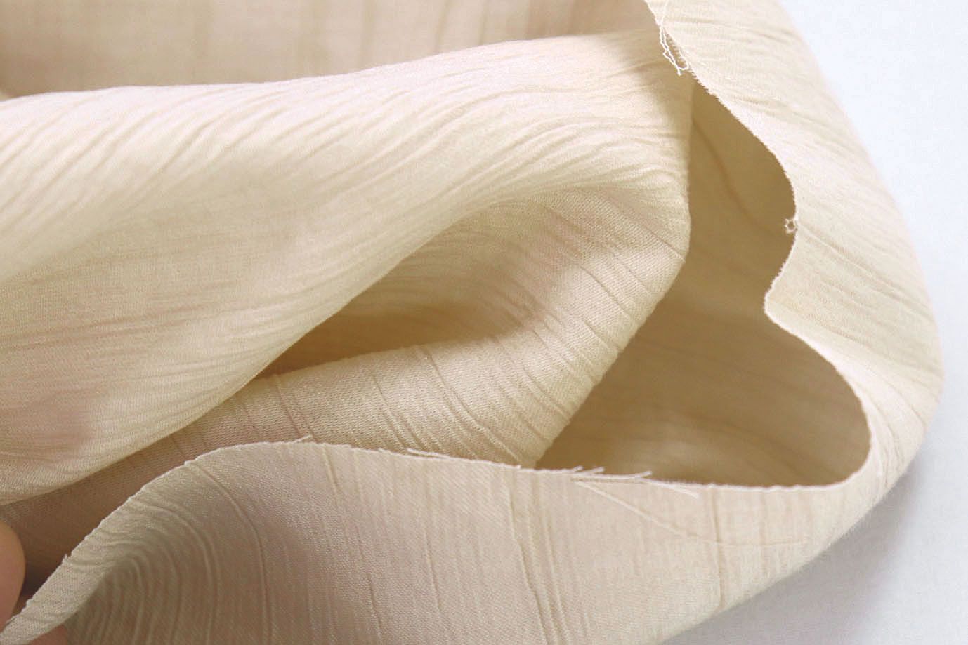 Блузочная ткань креш/бежевый 3835-PY/C#13