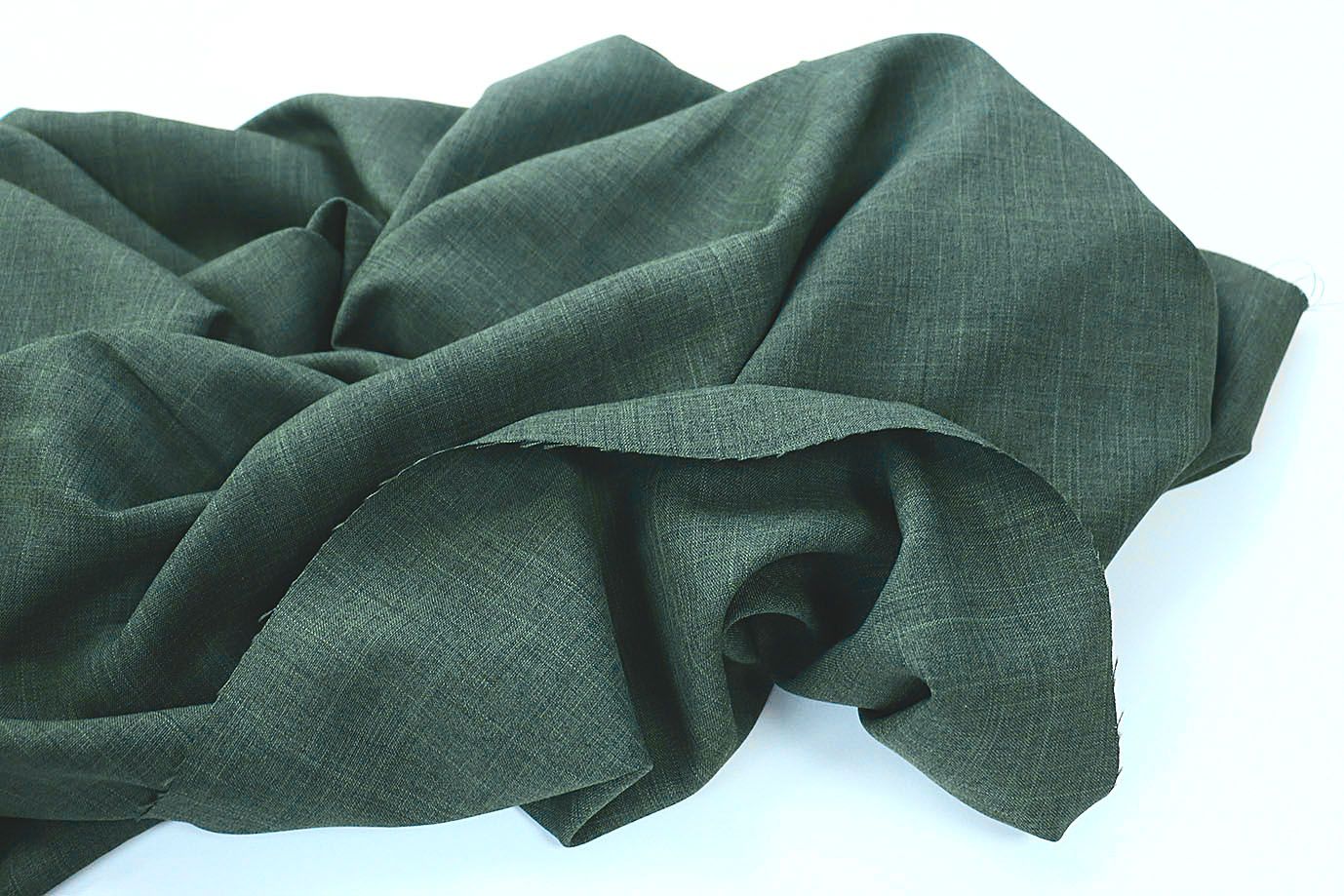 Лен меланж/темно-зеленый 8180X-23/C#32