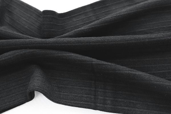 Трикотаж нейлон/полоска черная 3769-PY/C#1