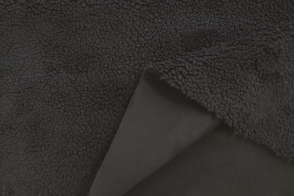 Дубляж мех "Кёрли"/черный 3555Z-PY/C#6