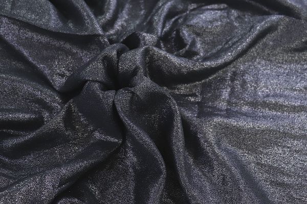 Лен БОХО металлик/черный 3792-PY/C#9