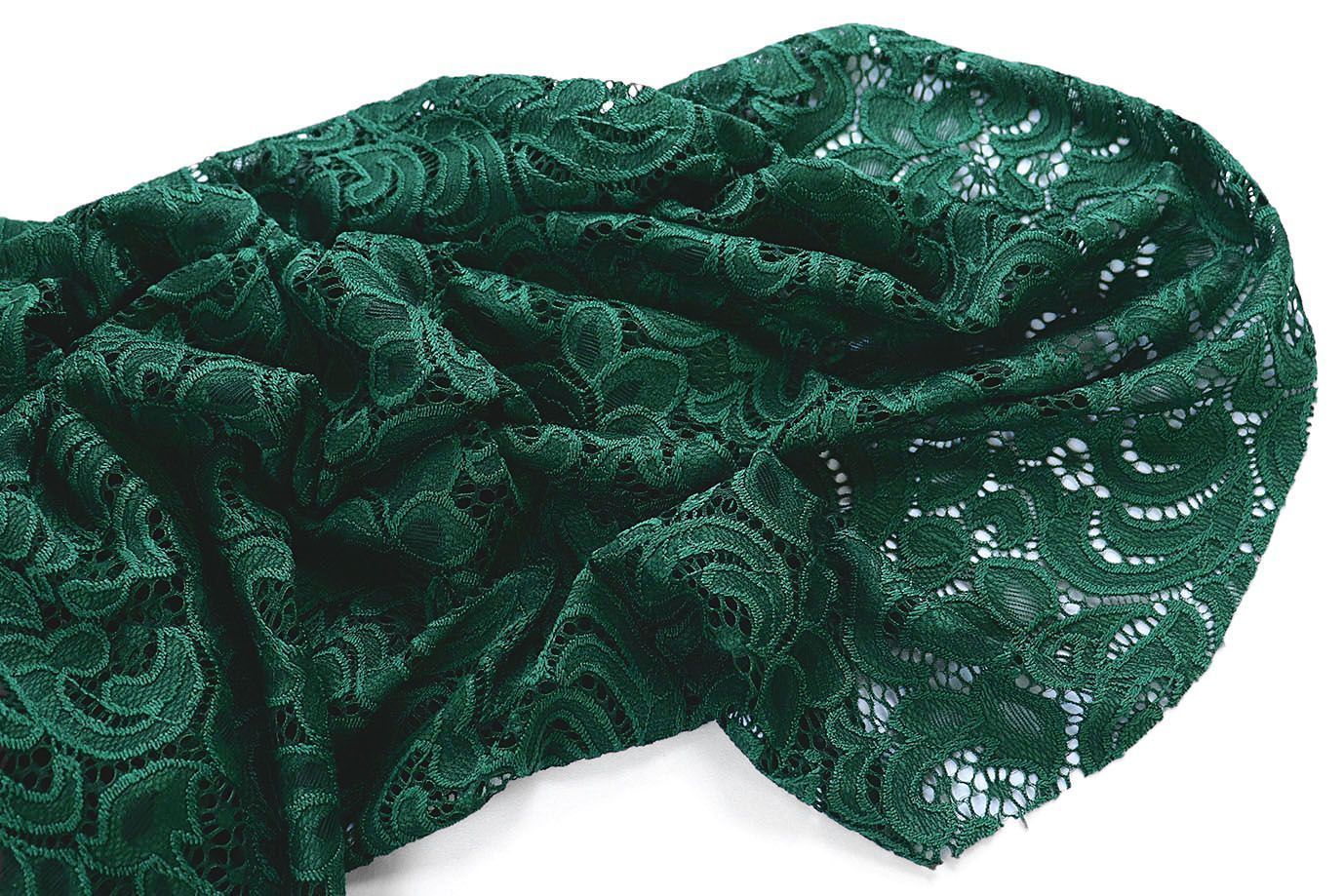 Гипюр "Фестон"/зеленый 1441-PY/C#6