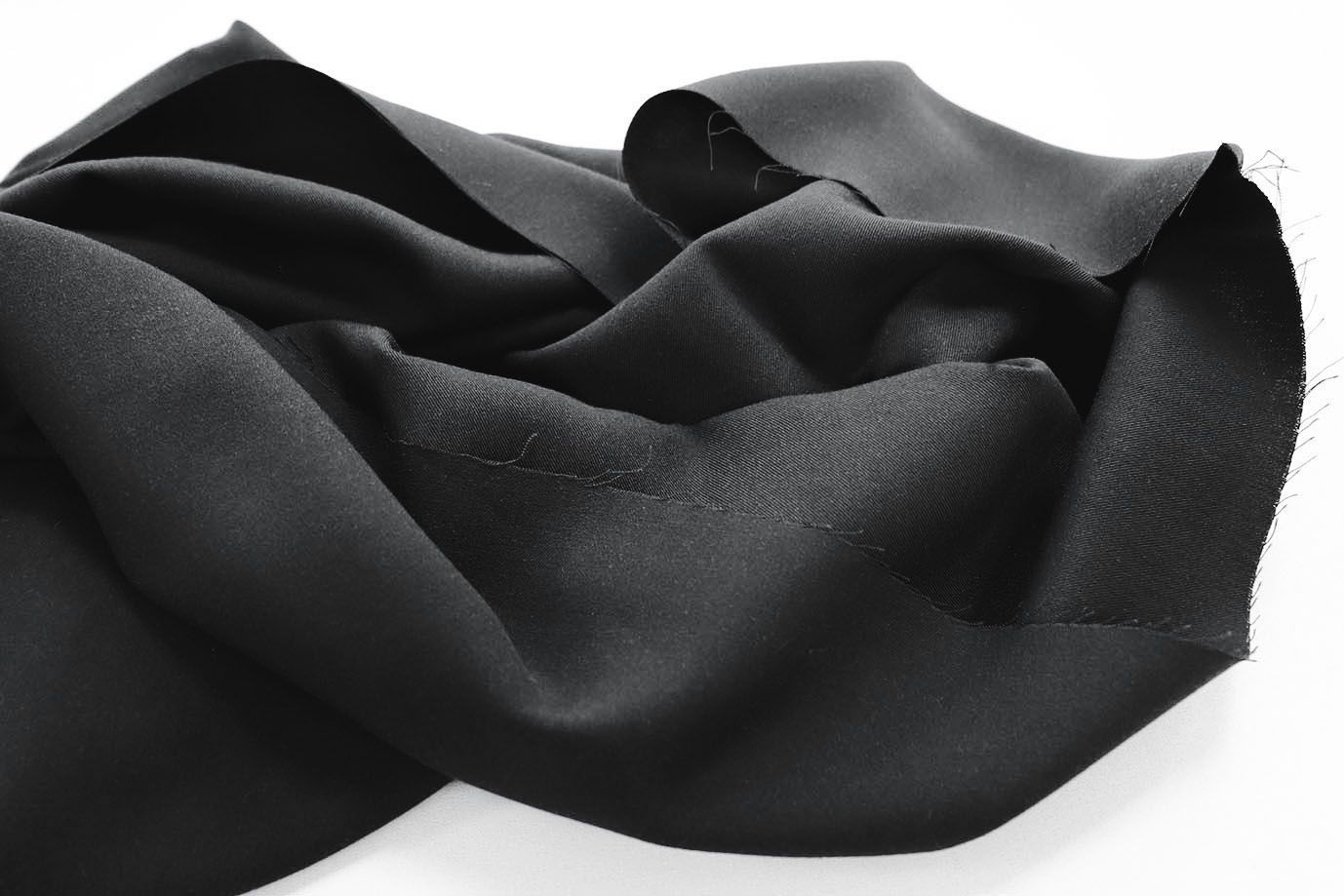 Штапель твил/черный 3889-PY/C#12