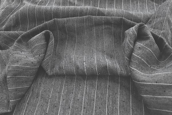 Костюмная ткань со стразами/серый VT-11808/C#2