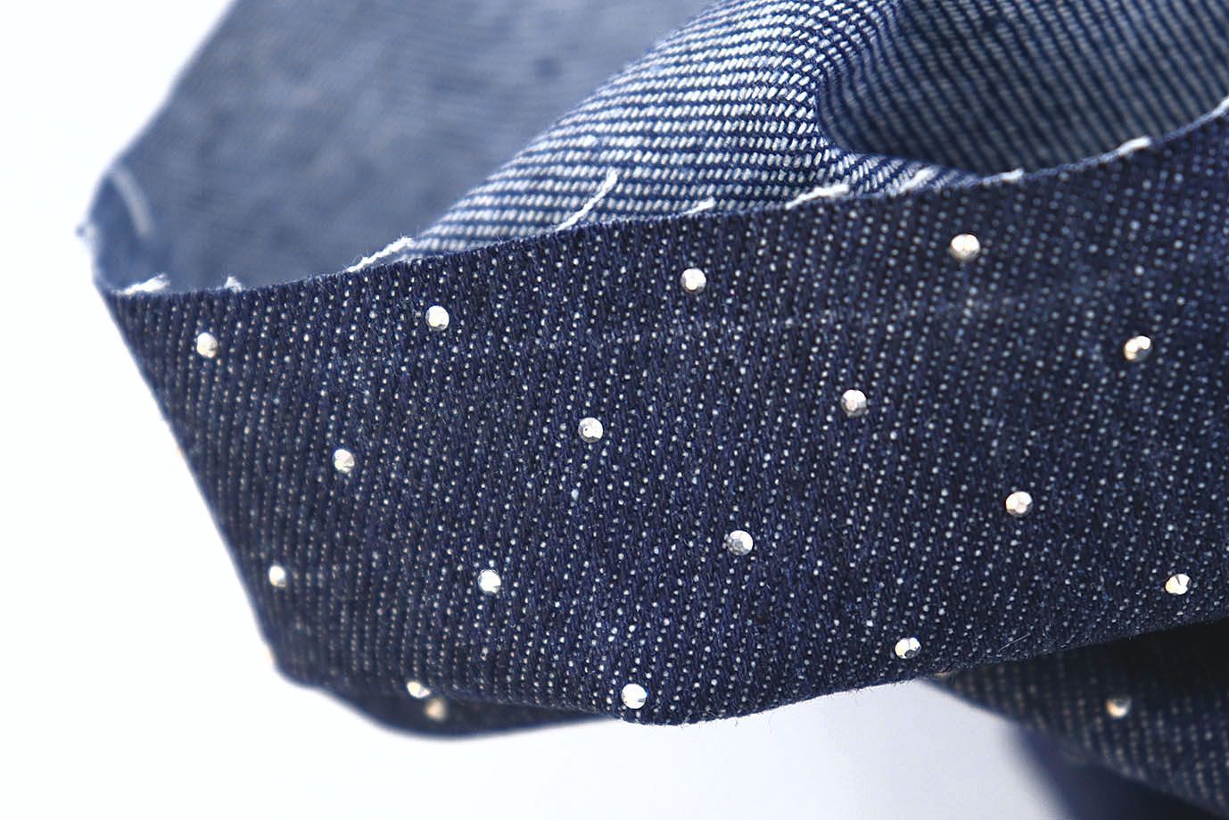 Джинс со стразами/темно-синий VT-11687/C#2